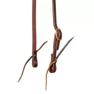 5/8"-os Egyszerű Csatos Slip Ear Fejstall, one size, sötét olívás