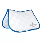 Ugró nyeregalátét olasz zászlós díszítéssel Equestro X FISE