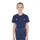Equestro Gyerek unisex slim fit póló Equestro X FISE