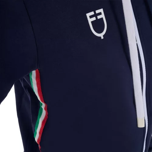 Női kapucnis pulóver Equestro X FISE