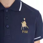Equestro Gyerek unisex póló technikai anyagból Equestro X FISE