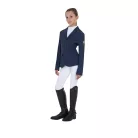 Gyerek unisex háromgombos versenyzakó Equestro X FISE