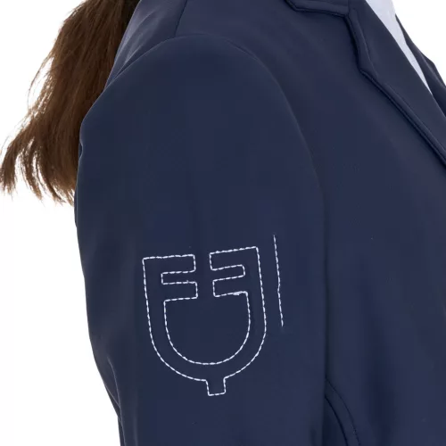 Gyerek unisex háromgombos versenyzakó Equestro X FISE