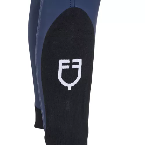 Gyerek unisex térdgrip lovaglónadrág Equestro X FISE