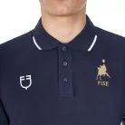 Férfi három gombos edzőpóló Equestro X FISE