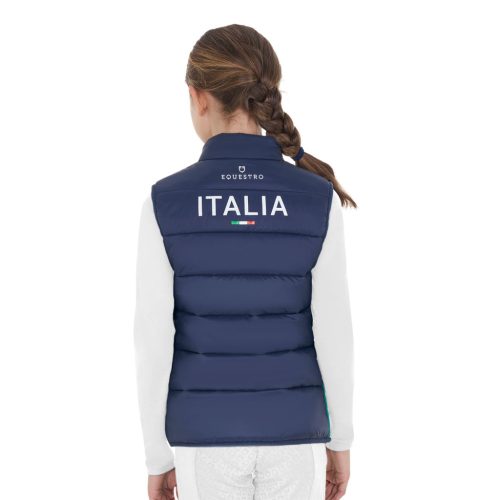 Gyerek unisex slim fit mellény Equestro X FISE