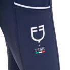 Lány slim fit teljes tapadású leggings Equestro X FISE