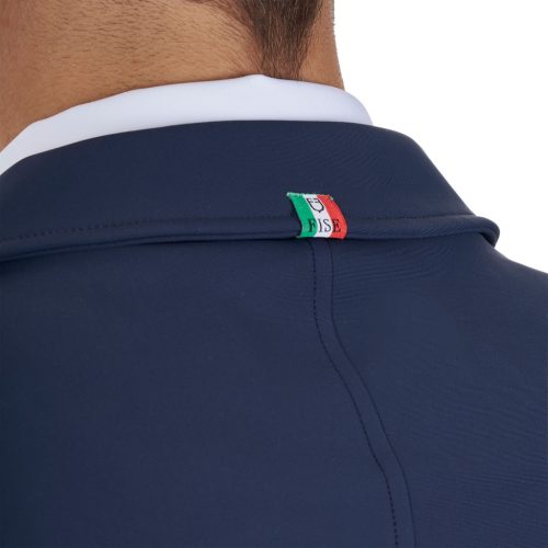 Férfi háromgombos versenyzakó Equestro X FISE