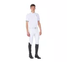 Férfi versenypóló Equestro X FISE