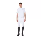 Férfi versenypóló Equestro X FISE