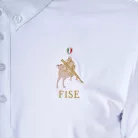 Férfi versenypóló Equestro X FISE