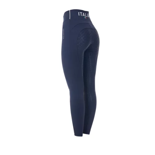 Női slim fit teljes tapadású leggings Equestro X FISE