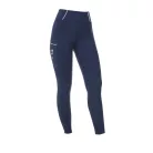 Női slim fit teljes grip leggings Equestro X FISE