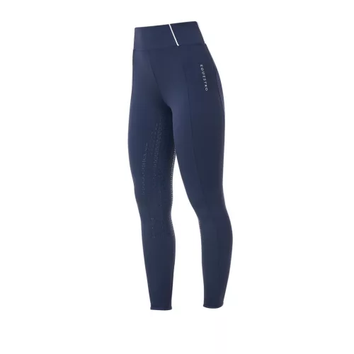 Női slim fit teljes grip leggings Equestro X FISE