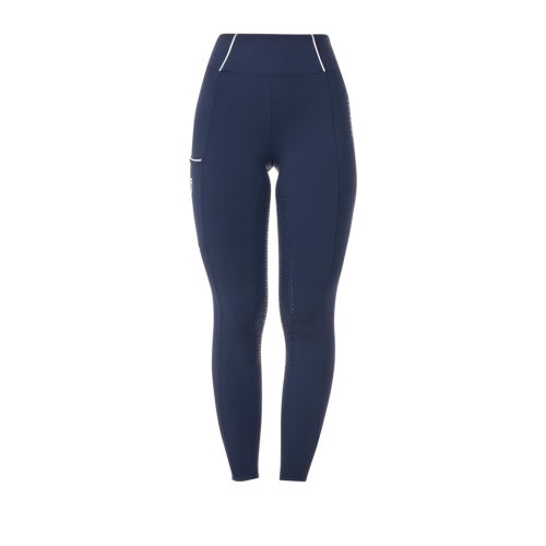 Női slim fit teljes tapadású leggings Equestro X FISE