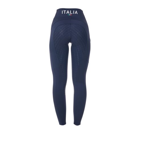 Női slim fit teljes tapadású leggings Equestro X FISE