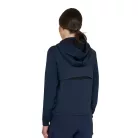 Equestro Női kivágott kapucnis pulóver