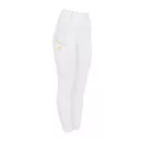 Lányok slim fit grip leggings logóval