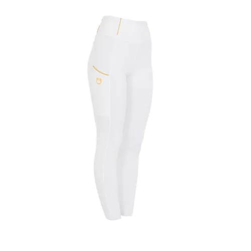 Lányok slim fit grip leggings logóval