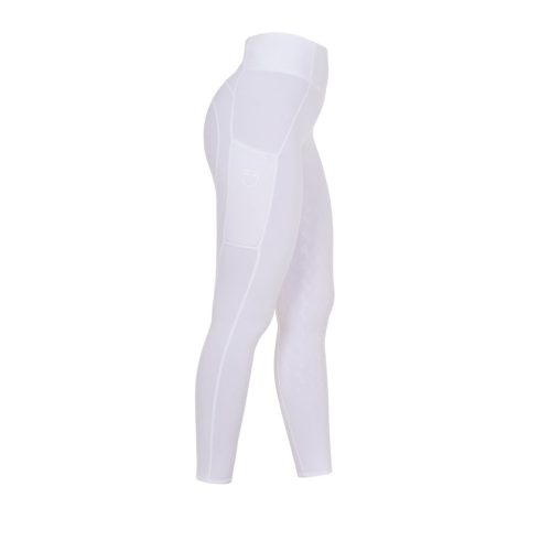 Lányok slim fit grip leggings logóval