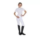 Lányok slim fit verseny póló perforált anyagból