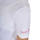 Lányok slim fit verseny póló perforált anyagból