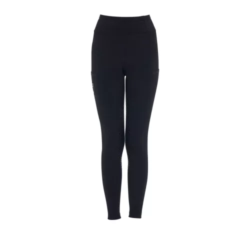 Lány leggings perforált díszítéssel