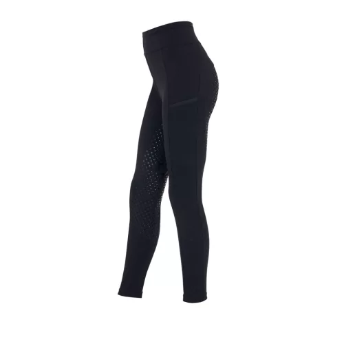 Lány leggings perforált díszítéssel