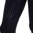 Lány leggings perforált díszítéssel