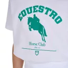 Equestro Lányok Ugró Lovas Klub Pamut Póló