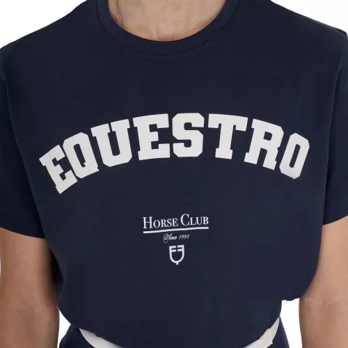 Equestro Lányok Lóklub Pamut Póló