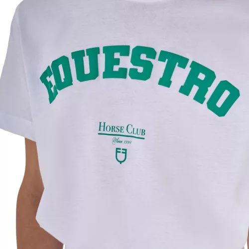 Equestro Lányok Lóklub Pamut Póló