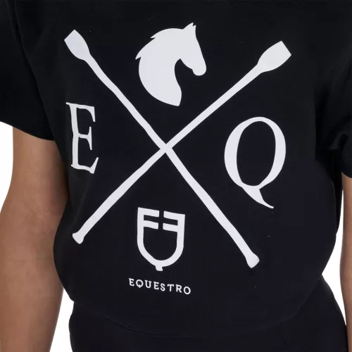 Equestro Lány EQ pamut póló