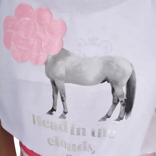 Equestro Lányoknak szánt, Fellegekben járó pamut póló