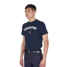 Equestro Férfi Horse Club pamut póló