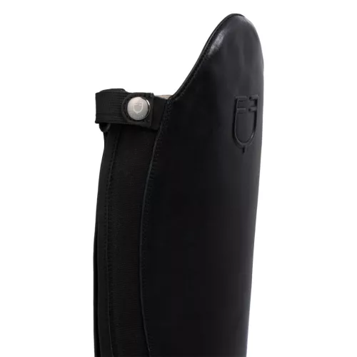 Neptune unisex bőr csizma hátsó cipzárral
