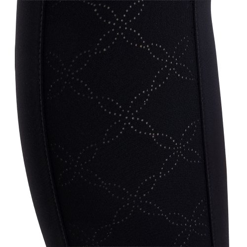 Női leggings perforált díszítéssel