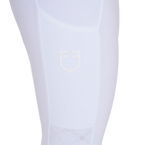 Női perforált díszítésű leggings