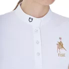 Női karcsú versenypóló Equestro X FISE