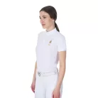 Női karcsú versenypóló Equestro X FISE