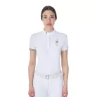 Női slim fit versenypóló Equestro X FISE