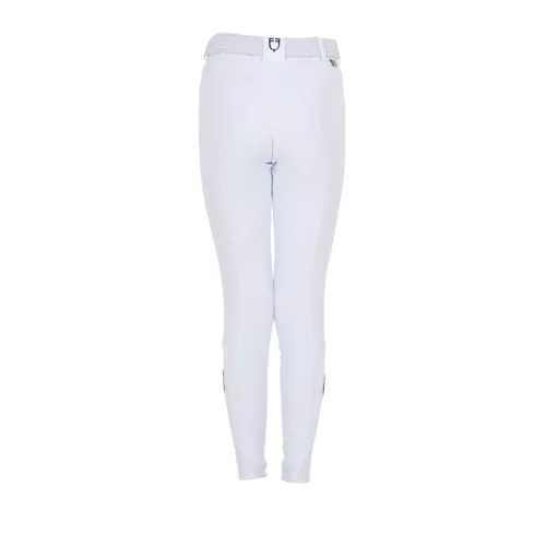 Gyerek unisex térdgrippes lovaglónadrág Equestro X FISE