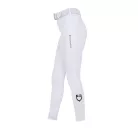 Gyerek unisex térdgrippes lovaglónadrág Equestro X FISE