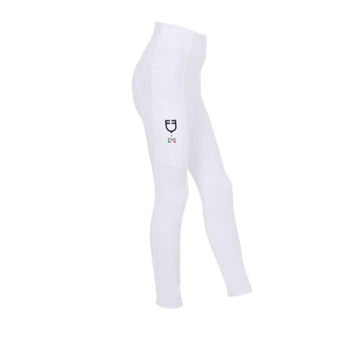 Lány slim fit teljes tapadású leggings Equestro X FISE