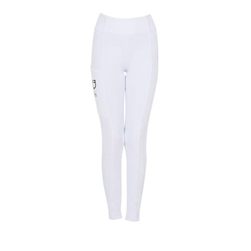 Lányok slim fit teljes grip leggings Equestro X FISE