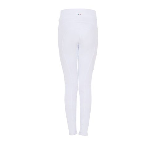Lányok slim fit teljes grip leggings Equestro X FISE