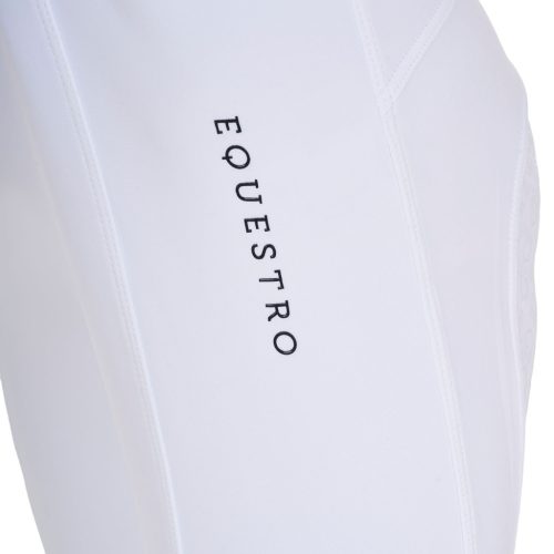 Lányok slim fit teljes grip leggings Equestro X FISE