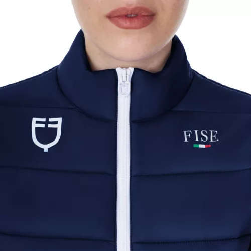 Női karcsú szabású mellény Equestro X FISE