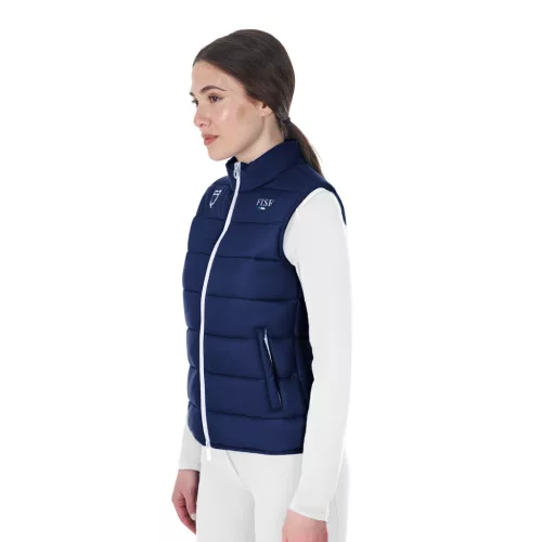 Női slim fit mellény Equestro X FISE