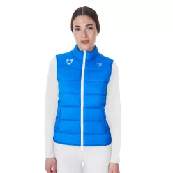 Női karcsú szabású mellény Equestro X FISE